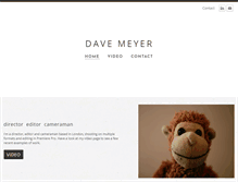 Tablet Screenshot of davemeyerproductions.com